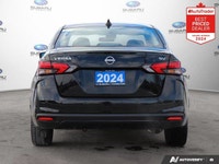 New Price! Black 2024 Nissan Versa 1.6 SV FWD CVT with Xtronic 1.6L 4-Cylinder DOHC 16V APPLE CAR PL... (image 3)
