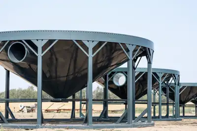 STEALTH BIN PRODUCTS – HOPPER BOTTOM CONES Custom-built hopper cones to suit all sizes and bin brand...