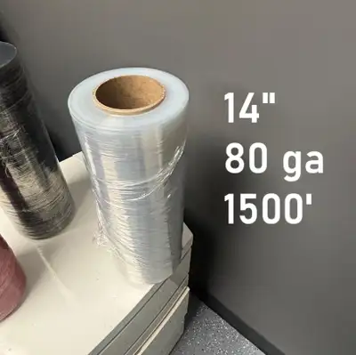 14" Stretch Wrap Max Wrap Hand Film, View more