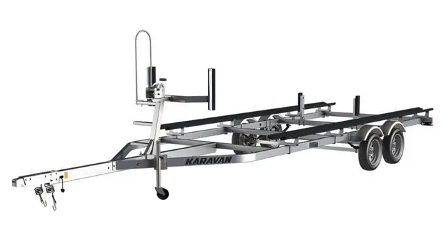 2023 Karavan Pontoon Double Axle Midsize in Powerboats & Motorboats in Prince Albert - Image 2