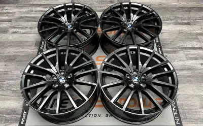 Replica BMX5 Gloss Grey Wheels (5x112) Fits BMW X4, X5, X6, X7 -Wheel Size: 20x9.0J -Bolt Pattern: 5...