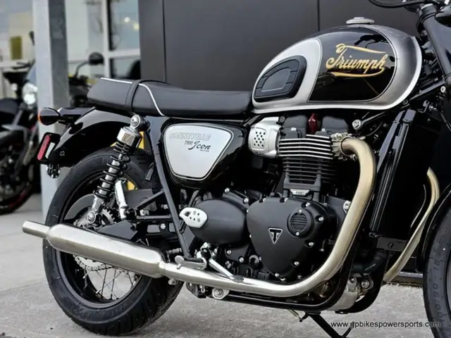 2025 Triumph Bonneville T100 Icon Edition in Street, Cruisers & Choppers in Oshawa / Durham Region - Image 12