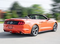 2016 Ford Mustang Convertible V6 Engine Competition Orange Exterior on two tone Black and Orange Int... (image 5)