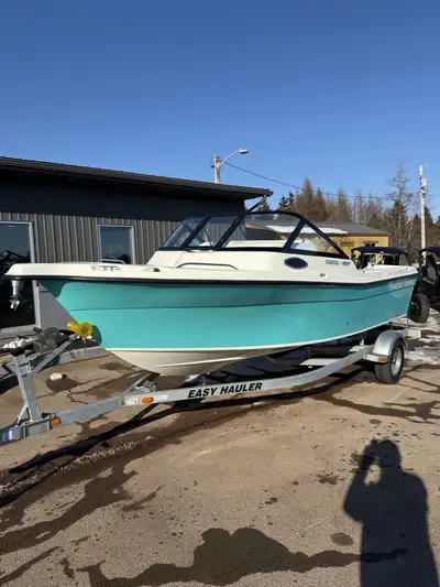 Freight & PDI Included in all pricing! OAL 199X78 wide, deep V hull, flared bow makes for an easy, s...
