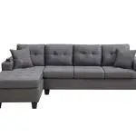 NEW 4 SEATER L SHAPE SECTIONAL CHAISE SOFA LOUNGER in Chairs & Recliners in Lloydminster - Image 9