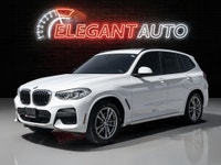 2021 BMW X3 3.0I M-Sport PKG White Exterior on Brown Interior comes with Navigation and 360 Back up... (image 2)