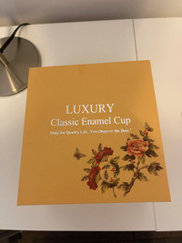 Luxury Classic Enamel Cup
