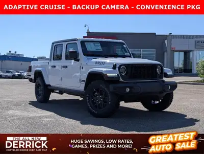 The new 2026 Jeep Gladiator Willys is a rugged and capable midsize pickup designed for both adventur...