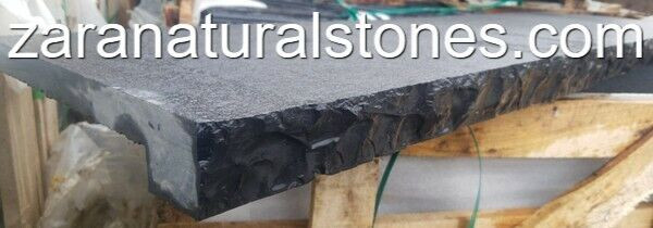 Black Limestone Rebated Coping Black Rebated Pool Coping Treads in Outdoor Décor in Markham / York Region - Image 2