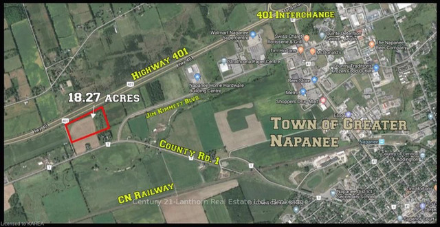 Look At This Land in Greater Napanee West Of Jim Kimmett Blvd dans Terrains à vendre  à Napanee