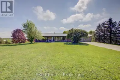 Welcome to this beautifully maintained brick bungalow situated on over 15 acres of scenic countrysid...