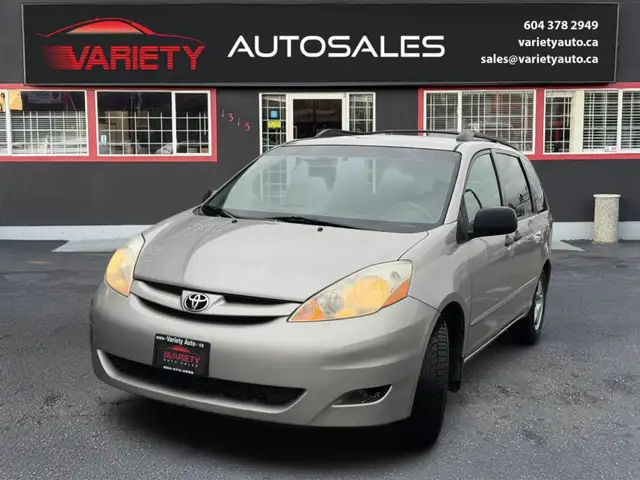 2006 Toyota Sienna 5dr CE 8-Passenger, FREE 0NE YEAR 20,000 KM L in Cars & Trucks in Vancouver - Image 3