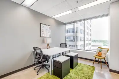 Get started right away with a ready-to-use office space to rent for two. Make a home for your busine...