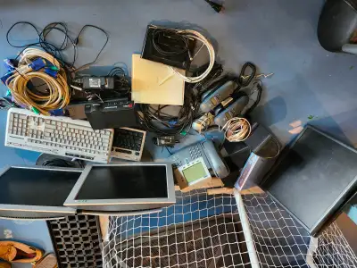 Free computer monitors, keyboards, phones, View more