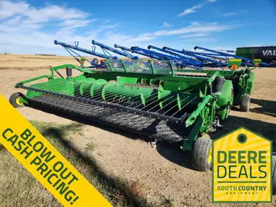 15FT PICKUP COMPATIBLE W/S-SERIES COMBINES AUGER WITH STEEL CENTER FINGERS WARRANTY; SILVER WARRANTY...
