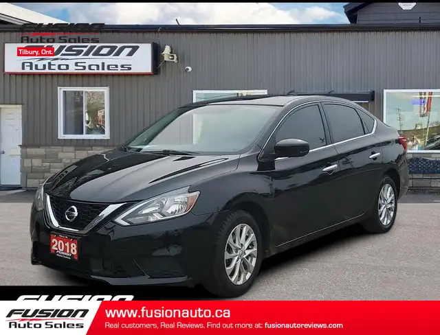 2018 Nissan Sentra SV-SUNROOF-HEATED SEATS-REAR CAMERA-BLUETOOTH
