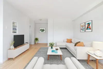Hollies offers a pool for residents of its studio, one and two bedroom, and penthouse apartments for...