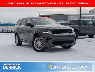 The 2026 Dodge Durango GT blends bold SUV capability with refined style. Finished in sleek Vapour Gr...