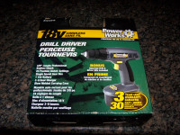 18V Cordless Lithium Power Drill Set (brand new)