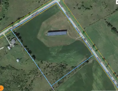 Large building lot in Stone Mills. Newly installed well, ready for you to build your new house. Gent...
