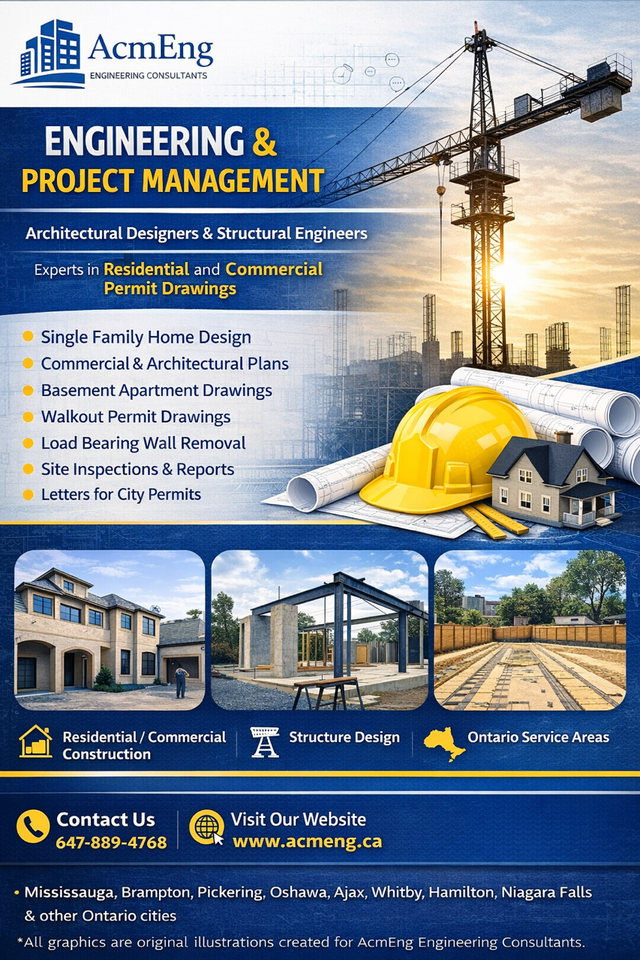 BUILDING PERMIT - ARCHITECTURAL AND STRUCTURAL PERMITS-BASEMENT in Renovations, General Contracting & Handyman in City of Toronto - Image 4