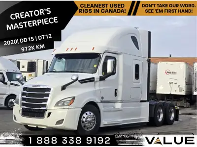 2020 FREIGHTLINER CASCADIA * **Odometer:** 972,506 km * **Engine:** Detroit DD15 – 505 HP * **Fuel:*...