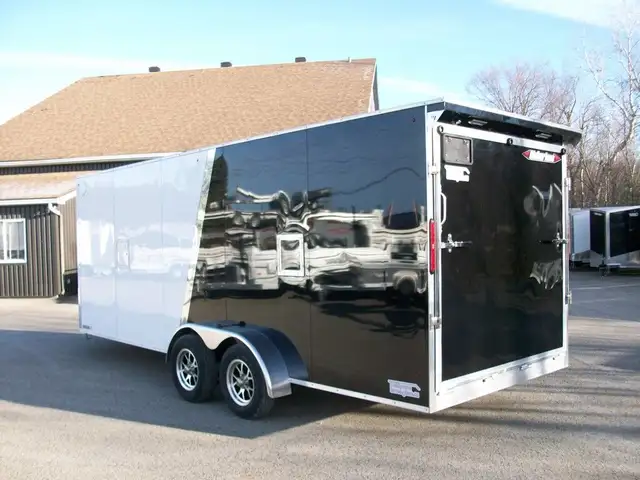 2026 Weberlane Aluminium 7' x 25' 2 essieux 2 rampes skidoo moto in Cargo & Utility Trailers in Laval / North Shore - Image 8