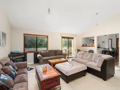 Rare opportunity to rent a spacious home on a sunny south-facing 24,478 sq. ft. property in the soug...