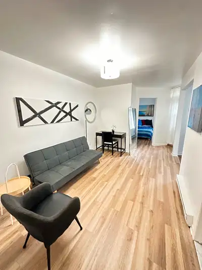3 1/2 Plateau mont Royal, près du parc Lafontaine tout équipé