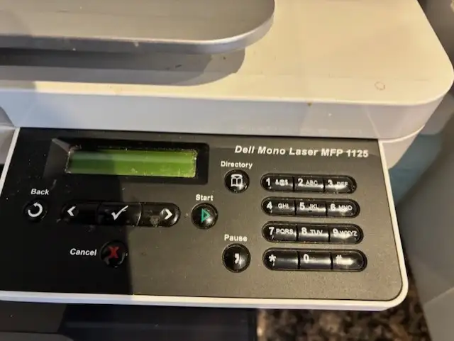 Dell Mono Laser MFP 1125 Printer in General Electronics in Markham / York Region - Image 3