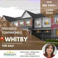 Townhomes for Sale in WHITBY