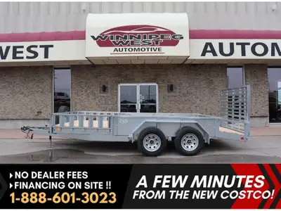 **Cash Price: $6,995. Plus PST/GST. No Administration Fees!!** BRAND NEW TRAILERS READY TO GO! ****Q...