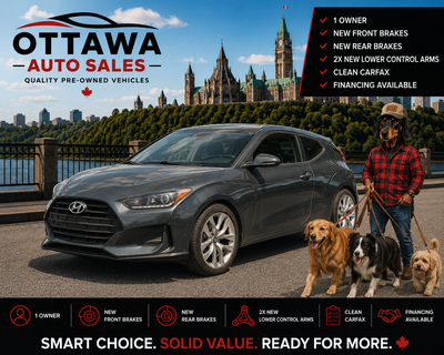 **ONE OWNER**NEW BRAKES** NO ACCIDENTS**CERTIFIED** Just in is this clean Veloster Luxury. A large s...