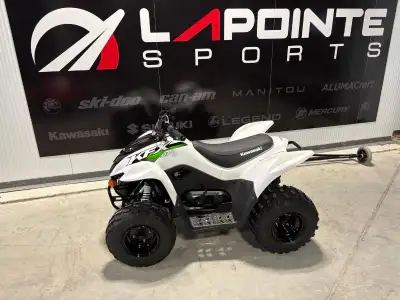 2026 Kawasaki KSF90BTFNN BLANC ENFANTS Kawasaki KSF90BTFNN BLANC ENFANTS 2026 Lapointe Sports Joliet...