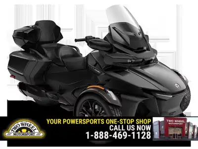 Welcome to Two Wheel Motorsport The Can-Am Spyder RT Limited is an ultra-stable luxury vehicle for t...