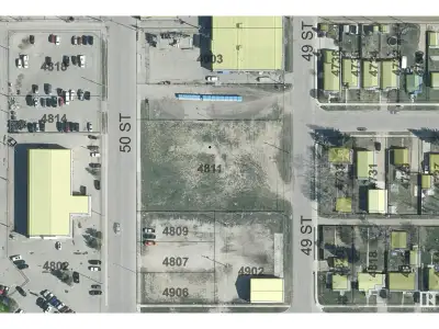 Prime piece of commercial real estate for sale in the heart of Cold Lake. Cold Lake is located 3 hrs...