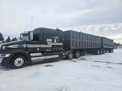 Super B Trailer Bins 32ft & 28ft Heavy-Duty Steel Construction for Demolition & Recycling M32X8X7 Sa...