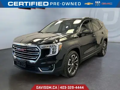 The 2022 GMC Terrain SLT AWD blends refined styling, confident all-weather capability, and advanced...