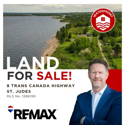 8 Trans Canada Highway | St. Judes A Pat Higgins RE/MAX Listing! This .69 Acre, waterfront lot is ju...
