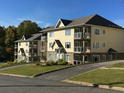 Magnifique 4 ½ style condo à louer pour le 1er juin 2026. Le logement situé à proximité des ponts, d...
