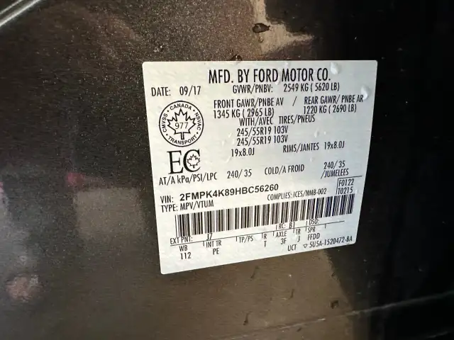 2017 Ford Edge501761063948789766