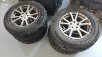 Michelin XL X-Ice Snow Tires and rims (Less than 500 km)