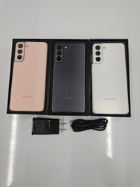 Samsung S21 & Fe S21 Plus & Ultra 128GB New cond 1 Year War