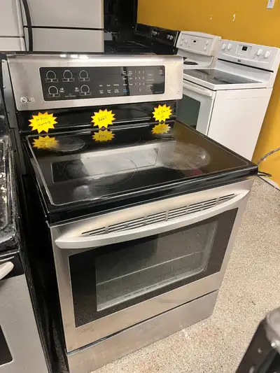 LG 30” Stainless Stell Stove Fully Tested  30-Day Warranty, View more