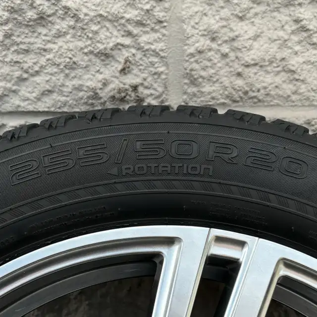 (90%) 4x 255/50R20 Nokian Winters w/ Volvo XC90 Rims + TPMS in Tires & Rims in City of Toronto - Image 8