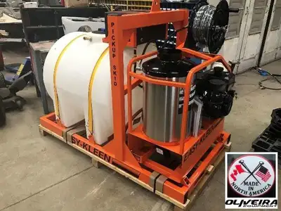 Zero Down financing available! 14 HP KOHLER 100% HOT WATER PORTABLE PICKUP TRUCK SKID PRESSURE WASHE...