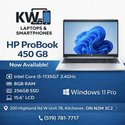 HP ProBook 450 G8, View more