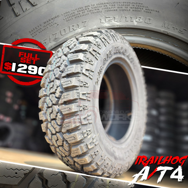 NEW!! TRAILHOG A/T4! LT265/70R17 M+S - Other Sizes Available!! in Tires & Rims in Kelowna - Image 2