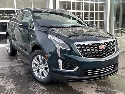 AMVIC LICENSED DEALER The 2026 Cadillac XT5 Luxury AWD, finished in Emerald Lake Metallic with a ref...