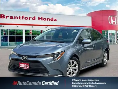 Navigate your day with exceptional reliability and smart technology in this 2025 Toyota Corolla LE....
